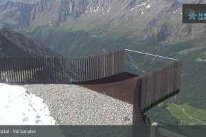 Kamera Val Senales / Schnalstal Maso Corto / Alpin Arena Senales Bergstation Gletscherbahn (LIVE Stream)
