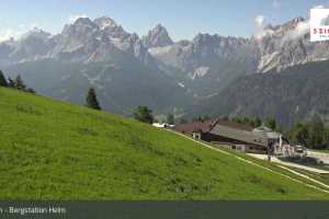 Kamera 3 Zinnen Dolomity  Helm-Plateau (LIVE Stream)