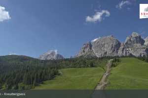 Kamera 3 Zinnen Dolomity  Kreuzbergpass (LIVE Stream)