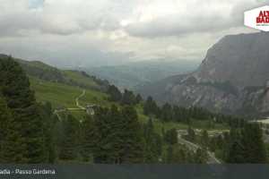 Kamera Alta Badia  Passo Gardena (LIVE Stream)