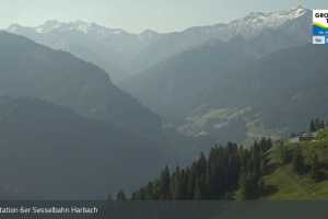 Kamera Grossarltal  Bergstation 6er Sesselbahn Harbach (LIVE Stream)