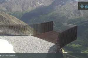 Kamera Val Senales / Schnalstal Maso Corto / Alpin Arena Senales Bergstation Gletscherbahn (LIVE Stream)
