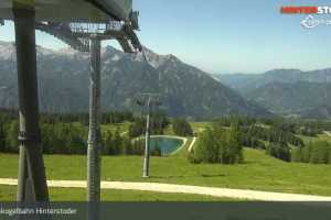 Kamera Hinterstoder - Höss  Bergstation Hirschkogelbahn (LIVE Stream)