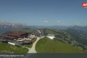 Kamera SkiWelt Wilder Kaiser - Brixental Gipfel Hohe Salve (LIVE Stream)