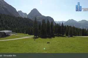 Kamera Tiroler Zugspitzbahn  Ehrwalder Alm (LIVE Stream)
