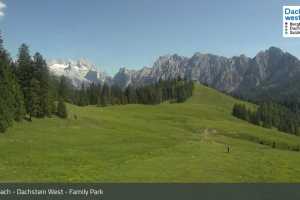 Kamera Russbach am Pass Gschuett  Dachstein West - Snowpark (LIVE Stream)