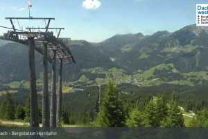 Kamera Russbach am Pass Gschuett  Dachstein West - Bergstation Hornbahn (LIVE Stream)