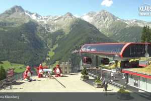 Kamera Skiworld Ahrntal Speikboden Klausberg Bergstation Kabinenbahn Klausberg (LIVE Stream)