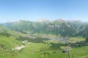 Kamera Lech-Zürs am Arlberg  Lech am Arlberg - Kriegerhornbahn