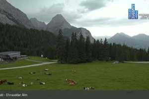 Kamera Tiroler Zugspitzbahn  Ehrwalder Alm (LIVE Stream)