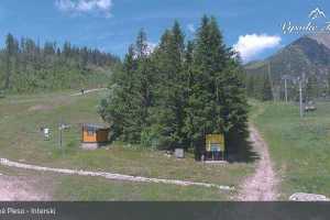 Kamera Szczyrbskie Pleso  Štrbské Pleso - Interski (LIVE Stream)