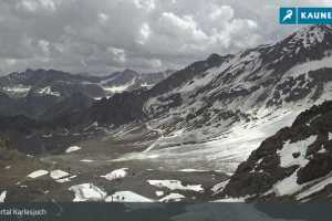 Kamera Kaunertal lodowiec Karlesjoch (LIVE Stream)
