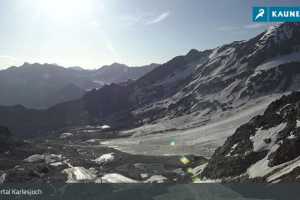 Kamera Kaunertal lodowiec Karlesjoch (LIVE Stream)