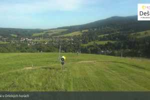 Kamera Deštné v O.h.  DeĹĄtnĂŠ v OrlickĂ˝ch horĂĄch (LIVE Stream)