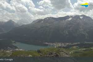Kamera St. Moritz/Engadyna  Corviglia (LIVE Stream)