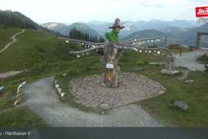 Kamera SkiWelt Wilder Kaiser - Brixental Ellmau Maria Heimsuchungskapelle