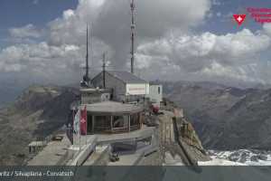 Kamera Silvaplana/Engadin  Corvatsch