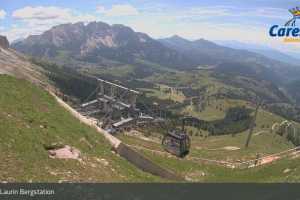 Kamera Carezza  König Laurin Bergstation (LIVE Stream)