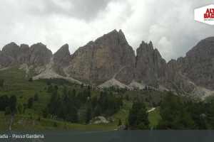 Kamera Alta Badia  Passo Gardena (LIVE Stream)