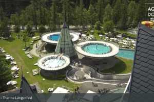 Kamera Soelden lodowce Therme Längenfeld (LIVE Stream)