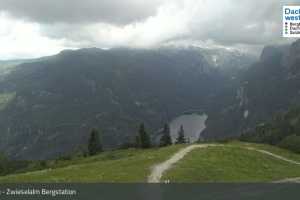 Dachstein West: Zwieselalm Bergstation (LIVE Stream)