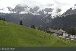 Kamera 3 Zinnen Dolomity  Helm-Plateau (LIVE Stream)