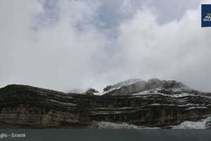 Kamera Val Rendena Madonna di Campiglio Grosta Sessellift - Talstation (LIVE Stream)