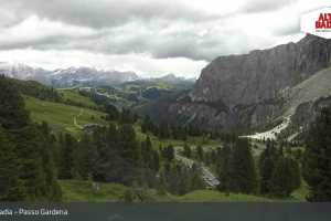 Kamera Alta Badia  Passo Gardena (LIVE Stream)
