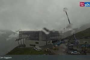 Kamera Soelden lodowce Giggijoch (LIVE Stream)