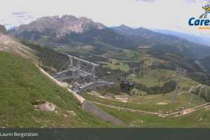 Kamera Carezza  König Laurin Bergstation (LIVE Stream)