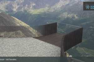 Kamera Val Senales / Schnalstal Maso Corto / Alpin Arena Senales Bergstation Gletscherbahn (LIVE Stream)