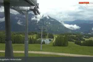 Kamera Hinterstoder - Höss  Bergstation Hirschkogelbahn (LIVE Stream)