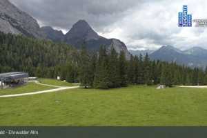 Kamera Tiroler Zugspitzbahn  Ehrwalder Alm (LIVE Stream)
