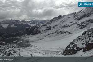 Kamera Kaunertal lodowiec Karlesjoch (LIVE Stream)