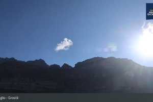 Kamera Val Rendena Madonna di Campiglio Grosta Sessellift - Talstation (LIVE Stream)