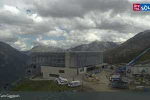 Kamera Soelden lodowce Giggijoch (LIVE Stream)
