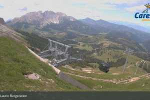 Kamera Carezza  König Laurin Bergstation (LIVE Stream)