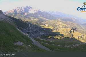 Kamera Carezza  König Laurin Bergstation (LIVE Stream)