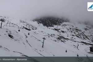 Kamera Kaprun Lodowiec Kitzsteinhorn - Maiskogel Alpincenter (LIVE Stream)