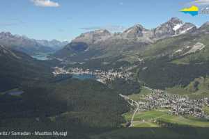 Kamera St. Moritz/Engadyna  Muottas Muragl (LIVE Stream)