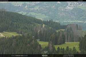 Kamera Val di Fiemme Alpe Cermis Seggiovia Costabella