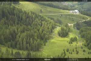 Kamera Val di Fiemme Bellamonte-Alpe Lusia Pista Piovac