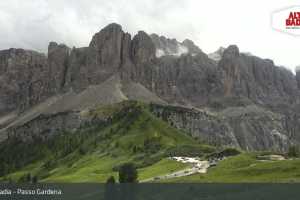 Kamera Alta Badia  Passo Gardena (LIVE Stream)
