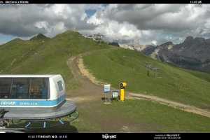 Kamera Val di Fassa Pozza di Fassa-Aloch-Buffaure Col de Valvacin - Stazione a Monte