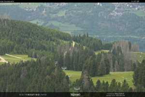 Kamera Val di Fiemme Alpe Cermis Seggiovia Costabella
