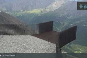 Kamera Val Senales / Schnalstal Maso Corto / Alpin Arena Senales Bergstation Gletscherbahn (LIVE Stream)
