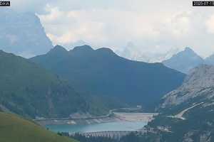 Kamera Val di Fassa Canazei - Belvedere Lago e Passo Fedaia
