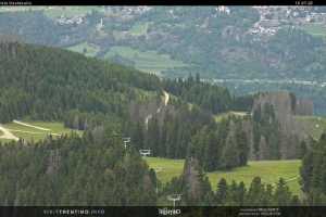 Kamera Val di Fiemme Alpe Cermis Seggiovia Costabella