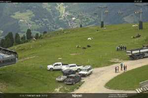 Kamera Val di Fiemme Alpe Cermis Seggiovia Lagorai