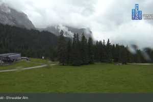 Kamera Tiroler Zugspitzbahn  Ehrwalder Alm (LIVE Stream)